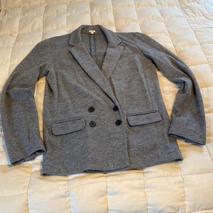 J Crew Women’s Gray Wool Blazer size 8.